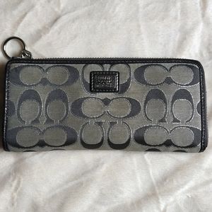Coach Accordion Zip Wallet